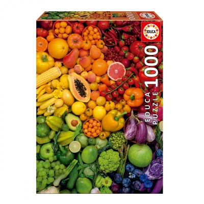 Пъзел Educa - Витамини, 1000 части