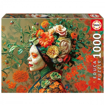 Пъзел Educa - Кралицата на гущерите, 1000 части