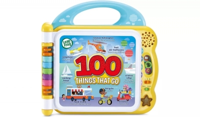 Занимателна книжка Vtech - Leap Frog, 100 движещи се неща