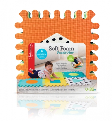 Мек пъзел-килим Infantino - Форми