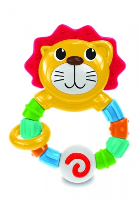 Бебешка гризалка Infantino - Лъвче, С червена грива