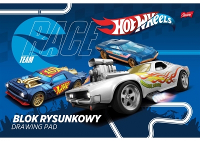 Блокче за рисуване St.Majewski - Hot Wheels, A4, 20 листа