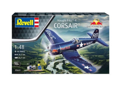 Сглобяем модел Revell - Самолет Flying Bulls F4U-4 Corsair