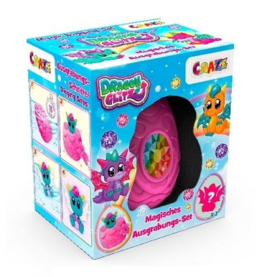 Магическо яйце Craze - Дракон, С фигурка изненада, асортимент