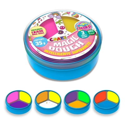 Моделин Craze - Magic Dough, 35 g, асортимент