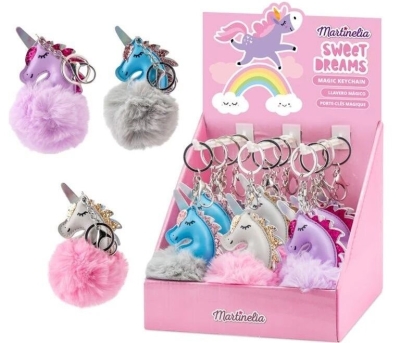 Ключодържател Martinelia - Плюшен Еднорог, Асортимент