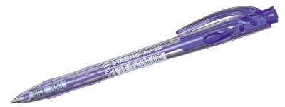 Химикалка с механизъм Stabilo - Liner F, Лилав