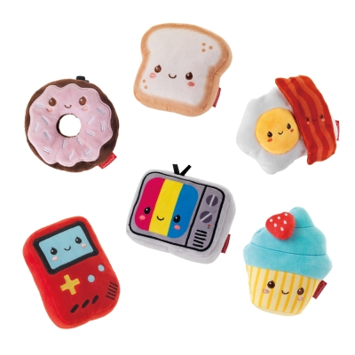 Мека бебешка играчка Infantino - За гушкане, асортимент