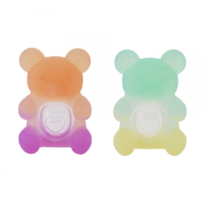 Комплект силиконови гризалки Infantino - Цветни мечета, 2 броя