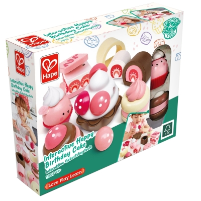 Детски дървен комплект Hape - Ягодов десерт