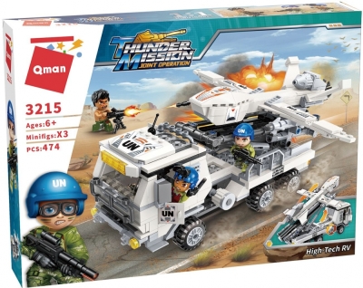Конструктор Qman - Високотехнологичен RV, 474 части