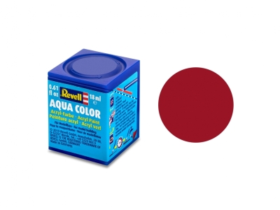 Акрилна боя Revell - Aqua Color, Наситеночервенa, Mат, 18 ml