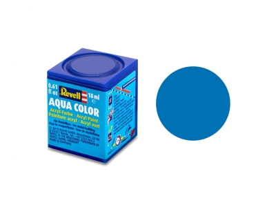 Акрилна боя Revell - Aqua Color, Синя, Мат, 18 ml