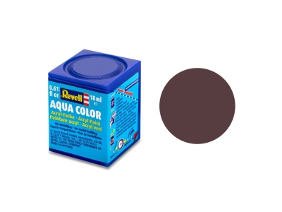Акрилна боя Revell - Aqua Color, Тъмнокафява, Мат, 18 ml