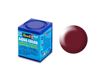 Акрилна боя Revell - Aqua Color, Копринено пурпурночервенa, 18 ml