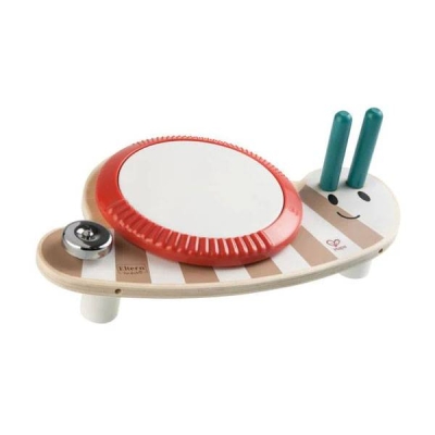 Музикален инструмент Hape - Барабан, Охлюв