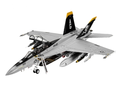 Сглобяем модел Revell - Самолет F/A 18F Super Hornet, 97 части