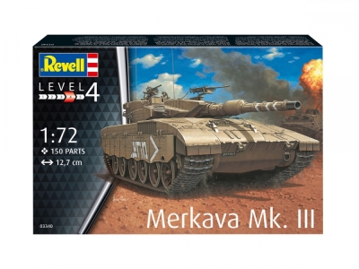 Сглобяем модел Revell - Израелски танк Merkava Mk.III