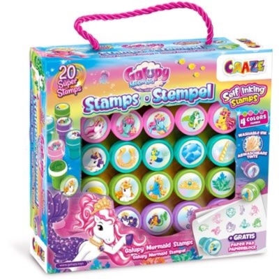 Комплект печати Craze - Galupy Русалки, 20 броя