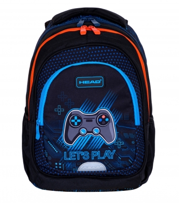 Ученическа раница Head - Хайде да играем, 3 ципа