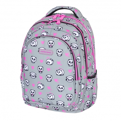 Ученическа раница Astra - Панди, 3 отделения