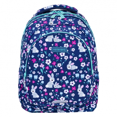 Ученическа раница Astra - Зайчета, 3 отделения