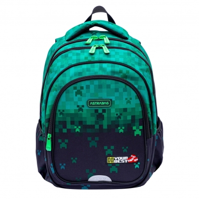 Ученическа раница Astra - Направи всичко възможно, С 3 отделения