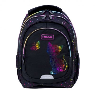 Ученическа раница Head - Коте, Златен ефект