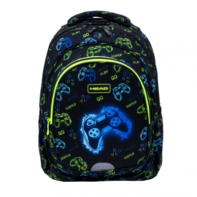 Ученическа раница Head - Неонова игра