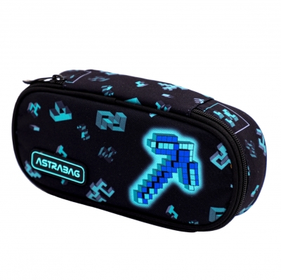 Овален несесер Astra - Тъмен Пиксел