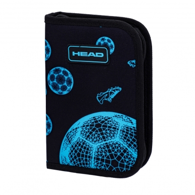 Ученически несесер Head - Футболен фен, 1 цип