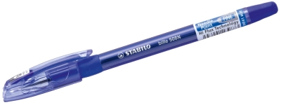 Химикалка с иглен писец Stabilo - Bille Hi-Flux, Син