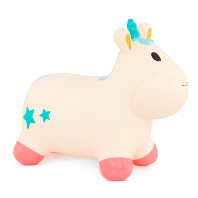 Детска играчка Battat - Еднорог за скачане