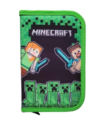 Ученически несесер Astra - Minecraft, С 1 цип