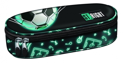 Овален ученически несесер St.Majewski - St.Right, Неонов футбол