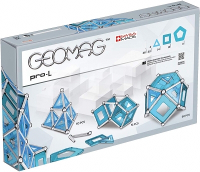 Магнитен конструктор Geomag - Pro-L Панели, 75 части