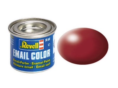 Емайлна боя Revell - Email Color, Копринено пурпурночервенa, 14 ml