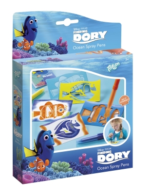 Творчески комплект Totum - Finding Dory, Оцвети сам, С духащи флумастери