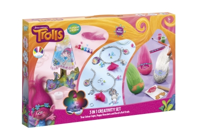 Творчески комплект 3 в 1 Totum - Trolls