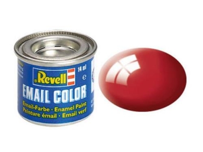 Емайлна боя Revell - Email Color, Червена, Гланц, 14 ml