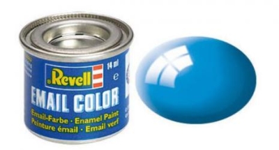 Емайлна боя Revell - Email Color, Светлосиня, Гланц, 14 ml