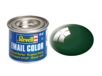 Емайлна боя Revell - Email Color, Морскозеленa, Гланц, 14 ml