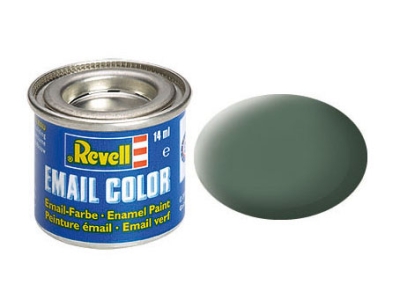 Емайлна боя Revell - Email Color, Зеленикавосивa, Mат, 14 ml
