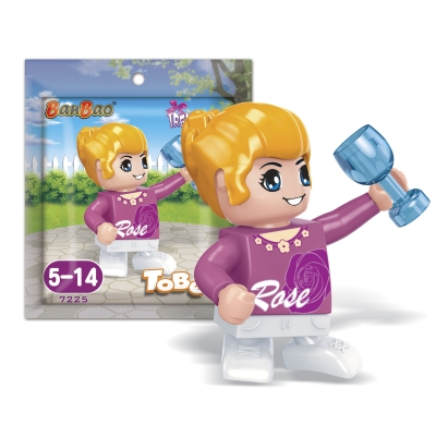 Мини фигурка BanBao - Момиче с чаша