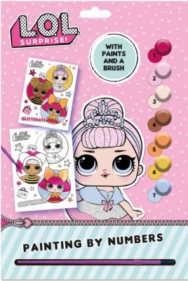 Оцветяване по номера Totum - LOL Surprise