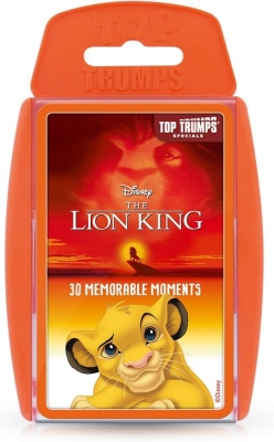 Игра с карти Winning Moves - Top Trumps, Цар Лъв