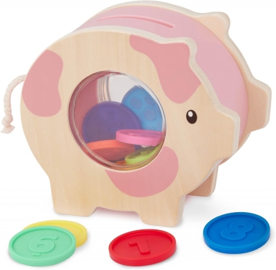 Образователен комплект Battat - Касичка, Прасенце