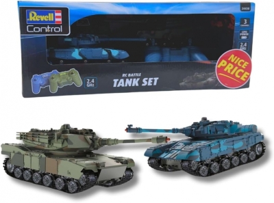 Танкове с радиоуправление Revell - Battle Set, 2 броя