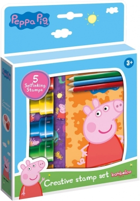 Творчески комплект Totum - Peppa Pig, Стикери и печати