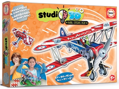 3D пъзел Educa - Самолет